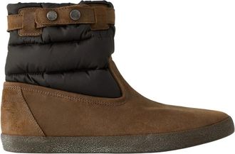 Moncler Logo Enkelboot - Heren - Winterlaarzen - Bruin - 41 EU - Nylon - Schoenen