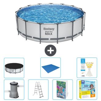 Bestway Piscina Bestway Steel Pro Max Redonda - 488x122 Cm - 8-piezas S546