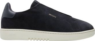 Axel Arigato Dark Blue/Off White Dice Laceless Suede Sneakers