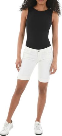 Woolrich White Solid Shorts
