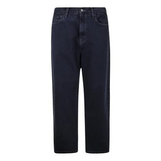 Carhartt Work in Progress Jeans, Heren, Blauw, XS, Katoen, Faded Blue Wide Leg Jeans