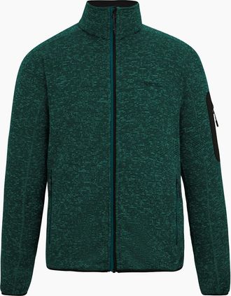 Regatta Mens Regatta Mens Newhill Marl Full Zip Fleece Jacket - Green - Size: 46/Regular