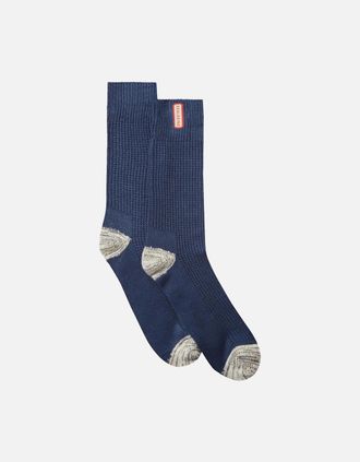 Sealskinz Mens Sealskinz Bradenham Bamboo Socks Blue - Navy - Size: 9.5/13/12.5/12/11.5/11/9/16/15.5/15/14.5/14/13.5/10.5/10