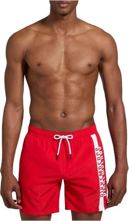 Dirk Bikkembergs Beachwear - Heren - Strandmode - Rood - S - Polyester - Badmode