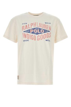 Polo Ralph Lauren Ivory Cotton Oversize T Shirt