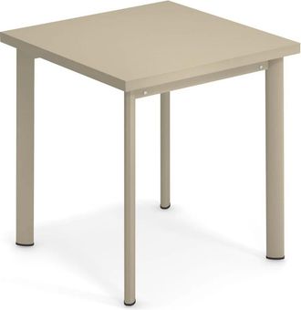 Emu Star Tisch H 75 cm, 70 x 70 cm, taupe
