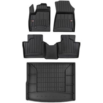 OEM Set Alfombrillas Goma 3d Renault Espace 6 Desde 2023- 7 Plazas Con