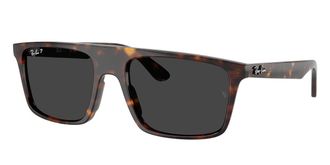 Ray-Ban RB2222F Asian Fit Polarized 902/48 Mens Sunglasses Tortoiseshell Size 57