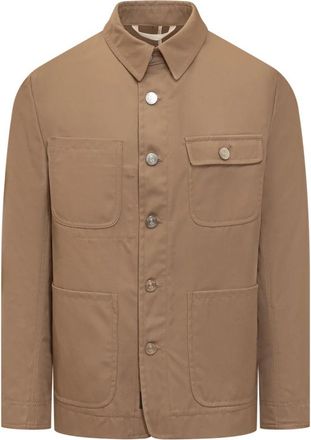 Seafarer Morrison Jacket - Heren - Zomerjassen - Bruin - XL - Katoen - Jassen