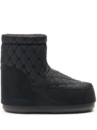 Moon Boot Stivali trapuntati Icon Low - Nero