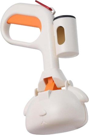 OEM Pala Port&aacute;til Para Recoger Excrementos De Perro - Recogida De Desechos De Mascotas - Dise&ntilde;o Irrompible - 24 Cm De Largo - Beige