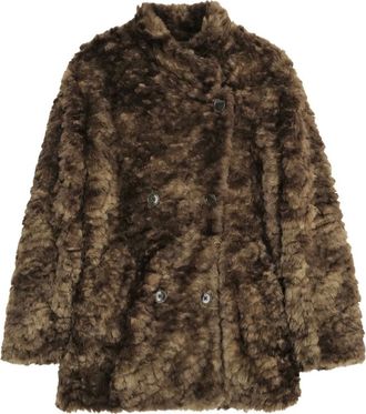 Isabel Marant Jya Jas - Dames - Jassen - Bruin - Maat: XS Leer