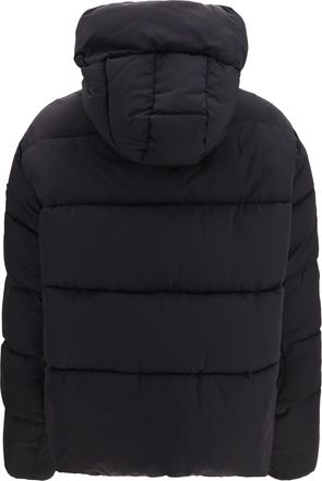 Pinko Womens Giza Down Jacket Nero Limousine Coat