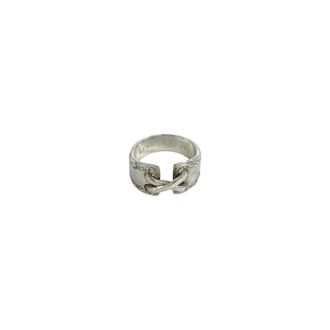 Herm&egrave;s Silver Silver 925 Band Ring (Pre-Owned)