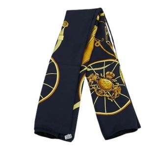 Hermès Pre-owned Scarves, female, Blue, Size: ONE SIZE Pre-owned Silk Scarf