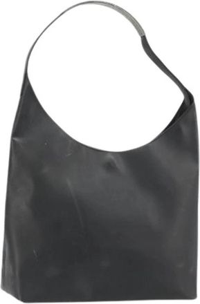 Gucci Pre-owned Leren Schoudertas - Dames - Vintage Schoudertas - Zwart - ONE Size - Leer - Vintage