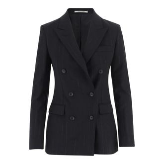 Tagliatore Dames, Jassen, Zwart, Maat: 3XL Wol