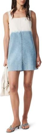 Rag & Bone Jayde Sleeveless Denim Minidress in Blue at Nordstrom Rack, Size X-Large