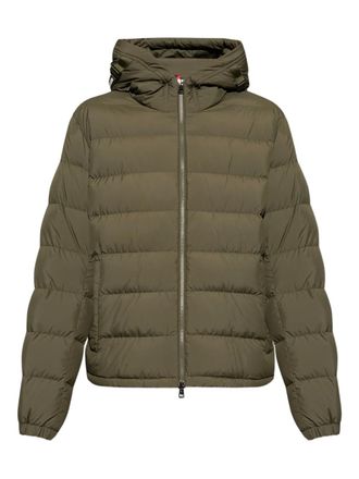 Moncler Laveraet hooded down jacket - Green