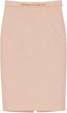 Elisabetta Franchi Mujer, Faldas, Beige, Talla: XL
