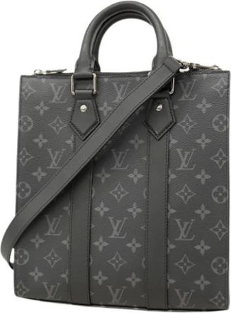 Louis Vuitton Pre-owned Tote Bags, male, Black, Size: ONE SIZE Pre-owned Vintage Tote Bag