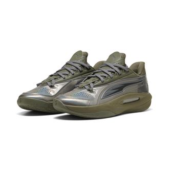 Puma Scarpe da basket Scoot Zeros III unisex, Accessori, Verde, 49.5