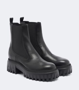 Hogan Hogan H700 leather Chelsea boots