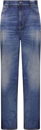 Golden Goose Boyfriend Peggy Pant - Dames - Regular Fit Jeans - Blauw - M - Polyester - Jeans