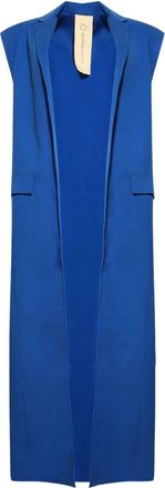 Marrakshi Life Gilet The Elongated - Blu