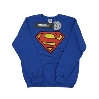 DC Comics DC Comics Heren Superman Logo Sweatshirt (Koningsblauw)