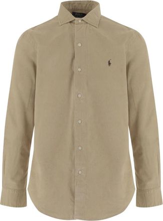 Polo Ralph Lauren Casual Shirts - Heren - Casual Overhemden - Beige - XL - Overhemden
