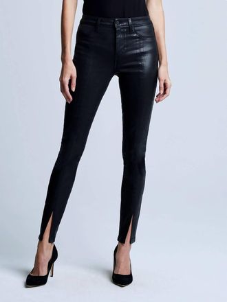 L'agence Jyothi Coated Jean In Noir Coated