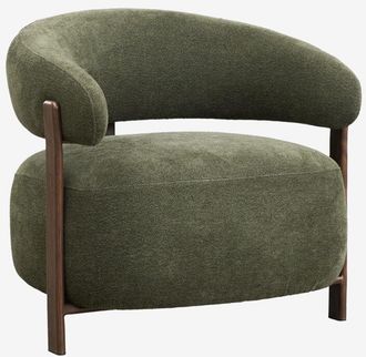 Sklum Pack De 2 Sillones En Tela Chenilla Y Hierro Jolie Sklum