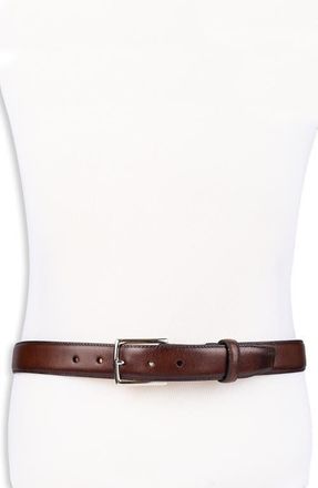 Cole Haan Harrison Leather Belt in Brown at Nordstrom, Size 38