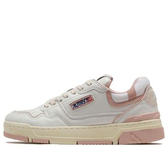 Autry (WMNS) Autry CLC Leather Sneakers White Pink ROLW-MM14