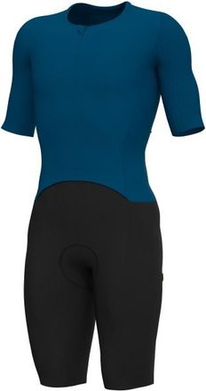Al&eacute; Triathlon Eagle Tri Body S/S Veloeinteiler f&uuml;r Herren | blau/schwarz