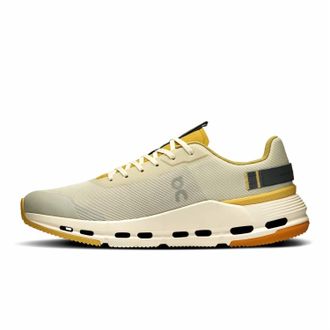 On Mens Cloudnova Form 2 Sneakers In Ghost Lense