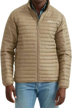 Eddie Bauer Microlight Full Zip Down Jacket Coat In Dark Khaki