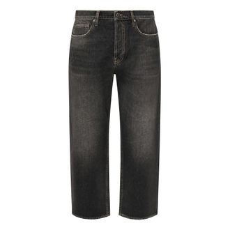 Golden Goose Straight Fit Jeans, male, Black, W32, Loose Skate Jeans