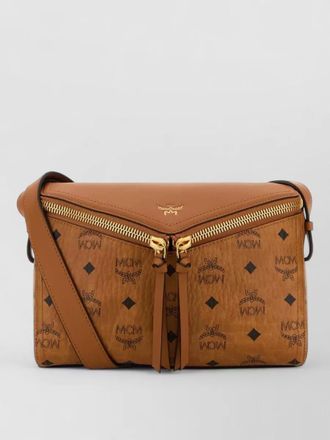 MCM canvas diamant 3d small shoulder bag