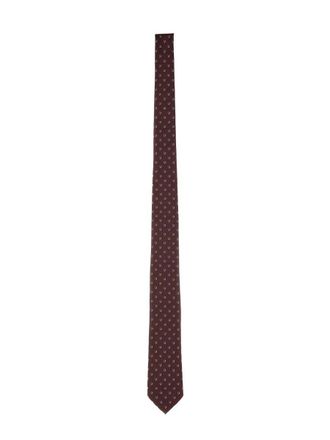 Ferragamo Jacquard Gancini Tie-Uomo