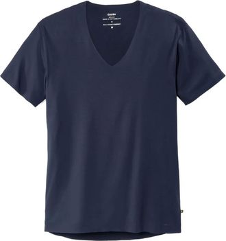 CALIDA T-shirt con scollo a V - Blu