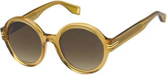 Marc Jacobs Stijlvolle Zonnebril - Dames - Zonnebrillen - Geel - 51 MM - Accessoires