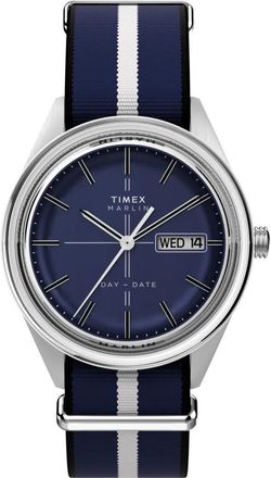 Timex Marlin Jet Quartz Blue Dial Mens Watch TW2Y37400