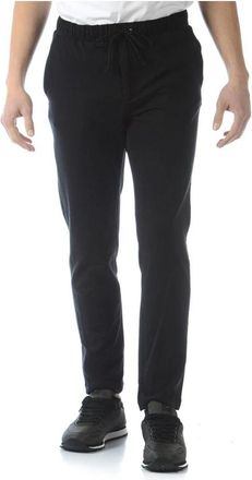 Daniele Alessandrini Rechte Pijp Broek - Heren - Slim Fit Broeken - Zwart - XL - Katoen - Broeken