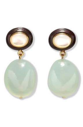 Lizzie Fortunato Laurel Drop Earrings in Green Multi at Nordstrom