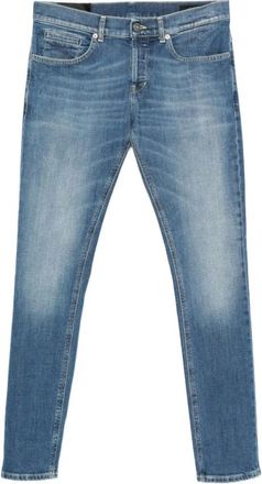 Dondup Heren, Jeans, Blauw, Maat: W29 Katoen