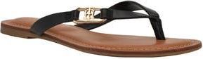 Tommy Hilfiger Liande Thong Sandal in Black at Nordstrom Rack, Size 8.5