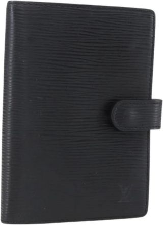 Louis Vuitton Pre-owned Leren Home-Office - Dames - Vintage Accessoires - Zwart - ONE Size - Leer - Vintage