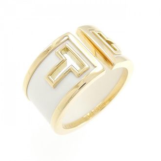 Tiffany & Co. Yellow Gold (18K) Ceramic Band Ring (Pre-Owned)
